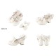 Sheep Puff Love Lace Medium Heel Shoes(Limited Pre-Order/8 Colours/Full Payment Without Shipping)